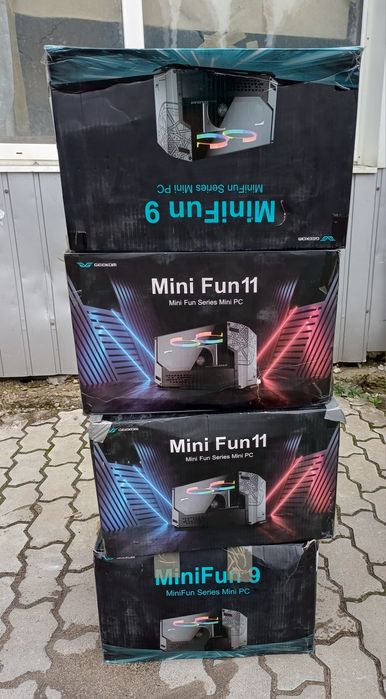 Ігрові міні ПК Комп'ютери з Німеччини Geekom Mini Fun 9 та 11