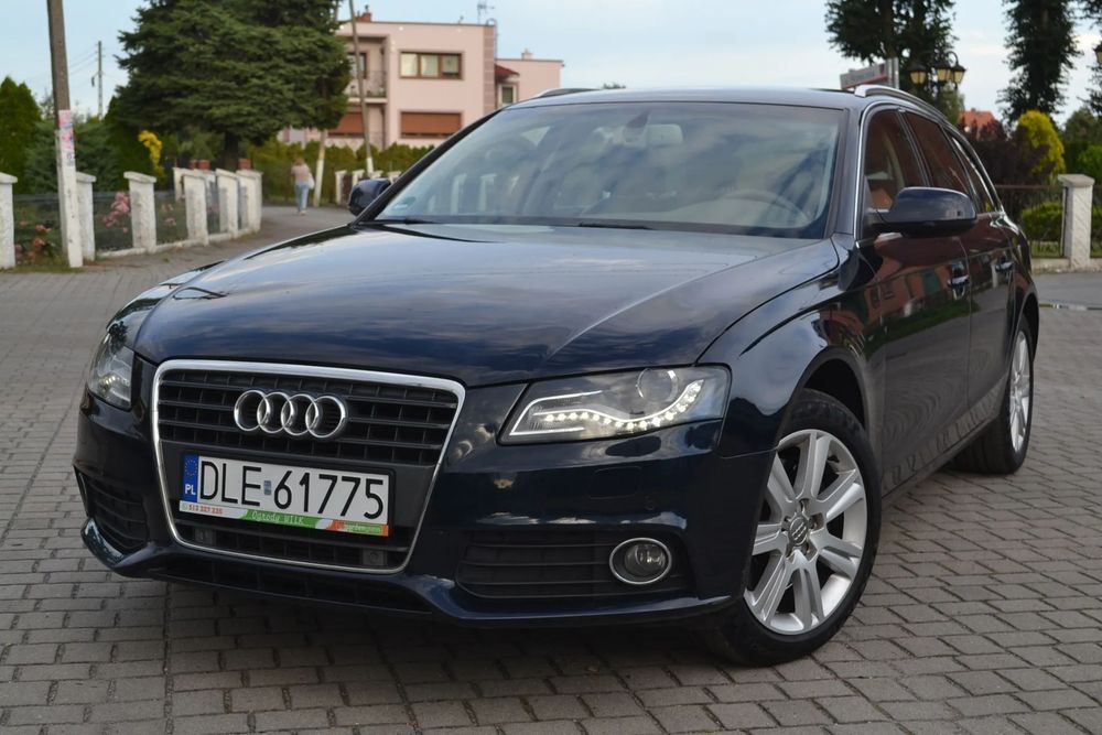 Audi A4 Avant 2.7 TDI 190KM, LED, Bixenon, WEBASTO, Pełny serwis, Zarejestrowana