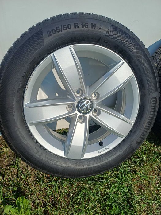 Oryginalne felgi Volkswagen 16 6J ET43 5x112 Audi Skoda Seat