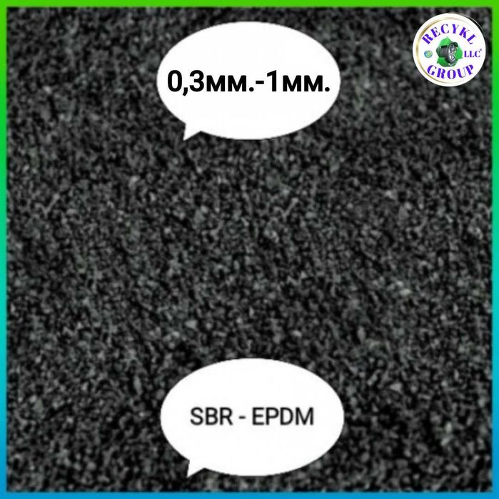 Granulat gumowy SBR EPDM, rubber granules