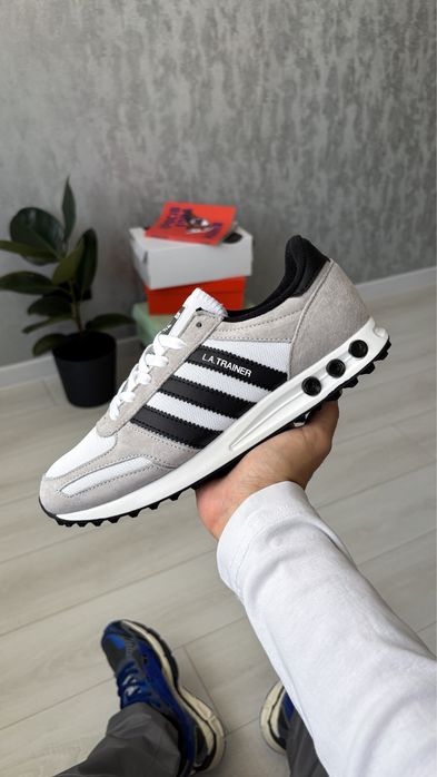 41-45 р кросівки Adidas LA Trainer OG Light Grey