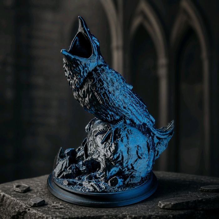 Zmiennobarwna Wieża do Kości Kruczy Wieszcz Zgodna z DnD Pathfinder