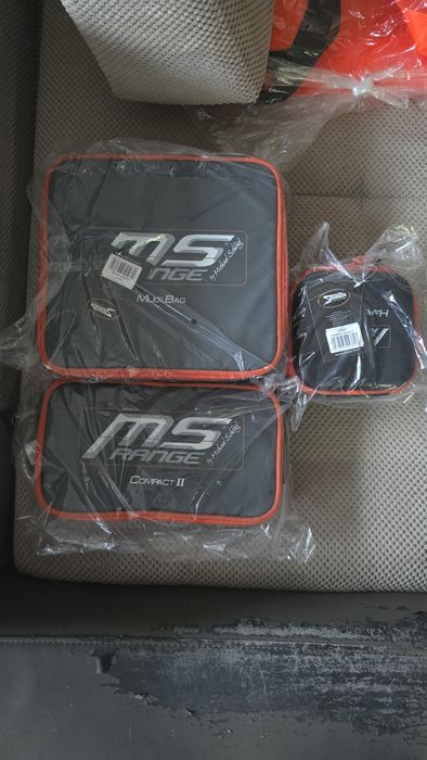 Zestaw opakowań wędkarskich MS Range Multibag / Compact II /Hard Case
