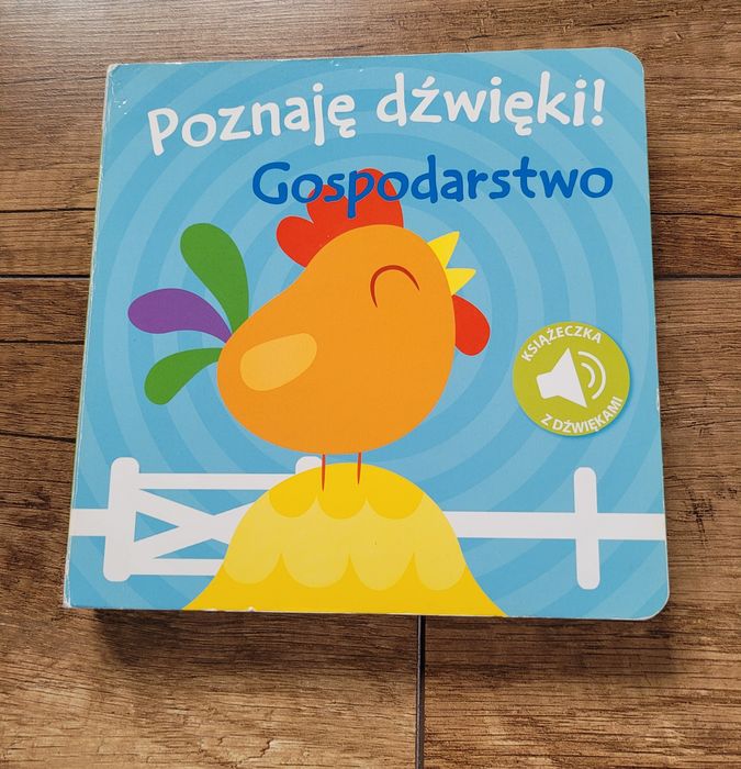 Książeczka dźwiękowa Poznaję dźwięki Gospodarstwo, Yoyo books