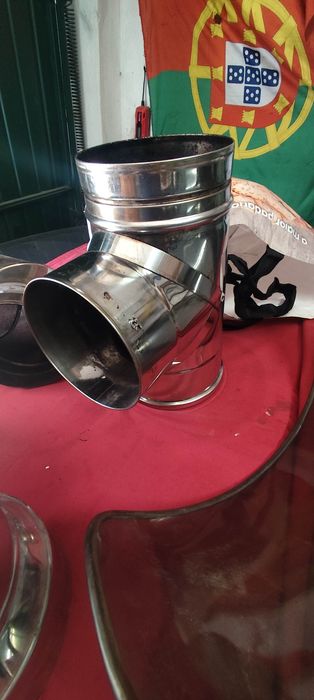 Acessórios inox  recuperador calor