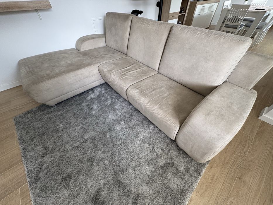 Sofá chaise longue Bege