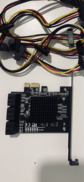 Контролер Ewell PCI-E to SATA III int., Marvell 88SE9215 (EW351)