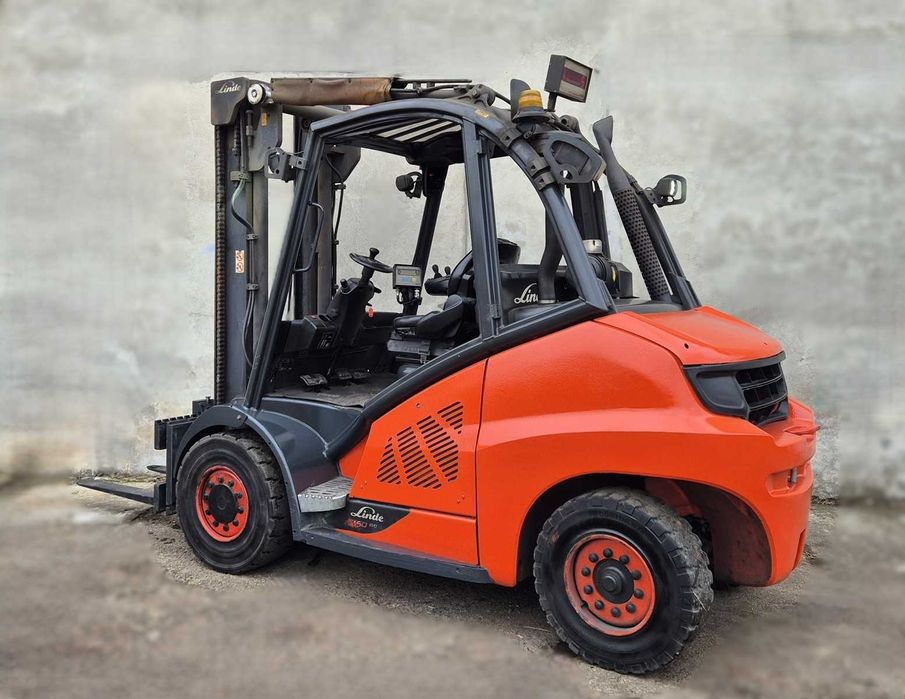 Linde H50D-600 • 2019r • DIESEL • waga elek. • leasing • wózek widłowy
