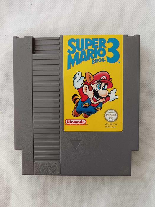 Super Mario Bros 3 [NES, 1991] Loose With Nintendo Cover - Authentic