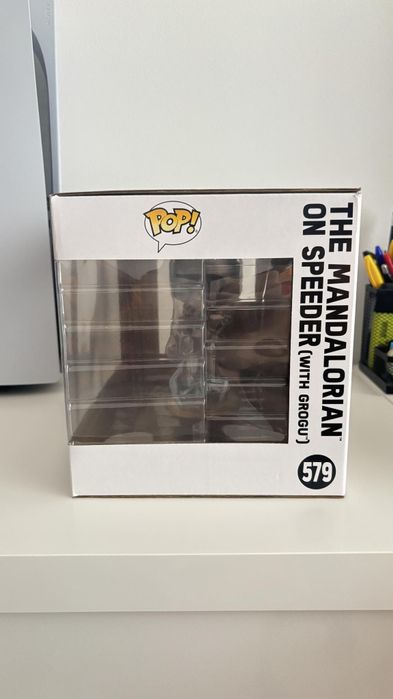 Funko POP Star Wars - The Mandalorian on Speeder with Grogu 579