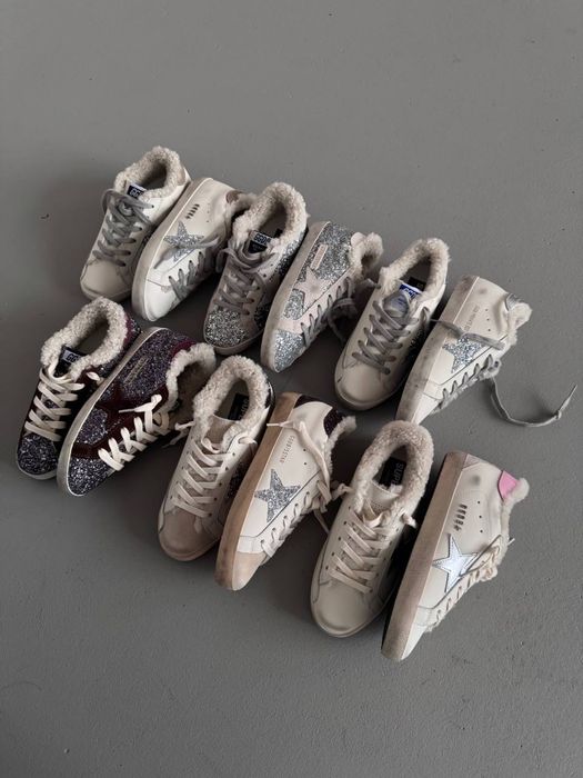 36-41 р кросівки GOLDEN GOOSE superstar fur