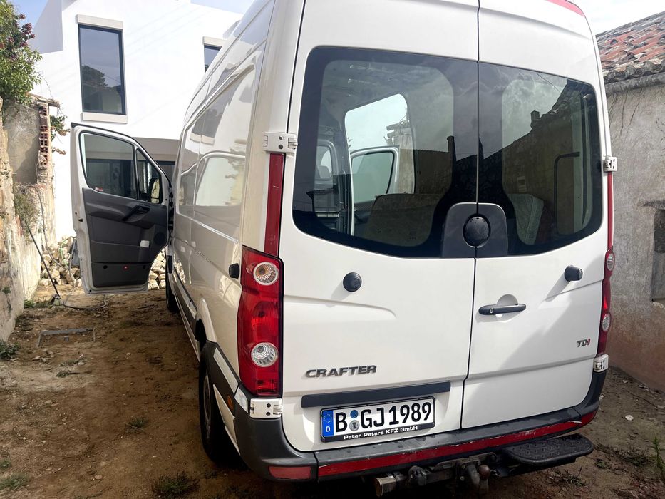 Volkswagen Crafter TDI 140cv com 452.000 km, impecável de 2017