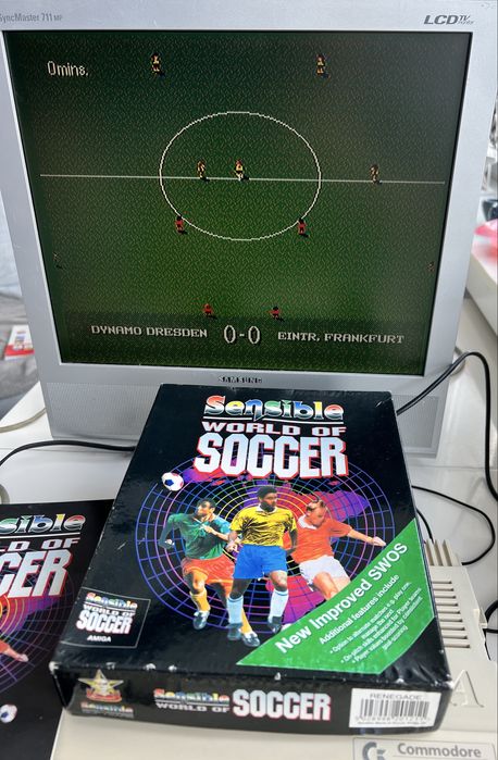 Gra na Amiga sensible world of soccer
