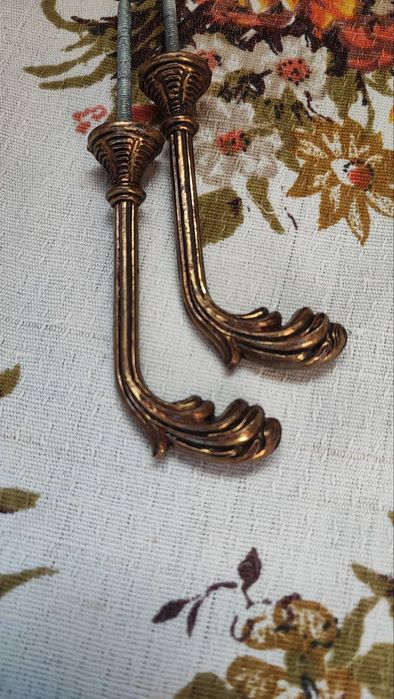 Ручки бронзовые, мебельные, латунь винтажные , антиквариат