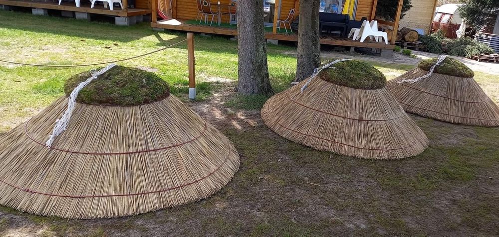 Parasol z trzciny ogród,działka