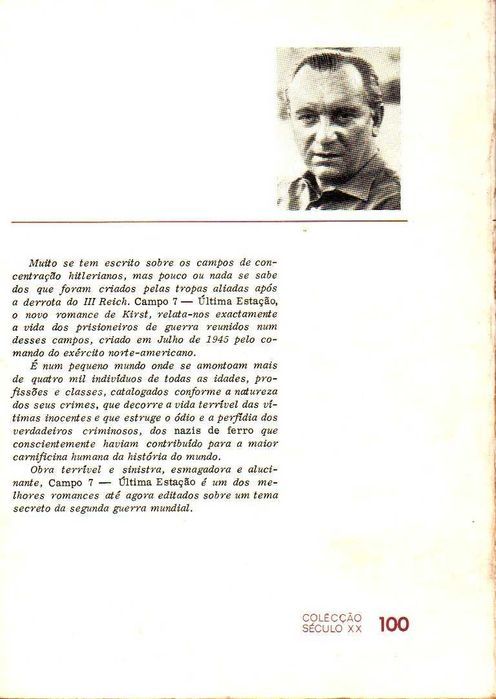 Livro - Campo 7 - Última Estação - Hans Hellmut Kirst