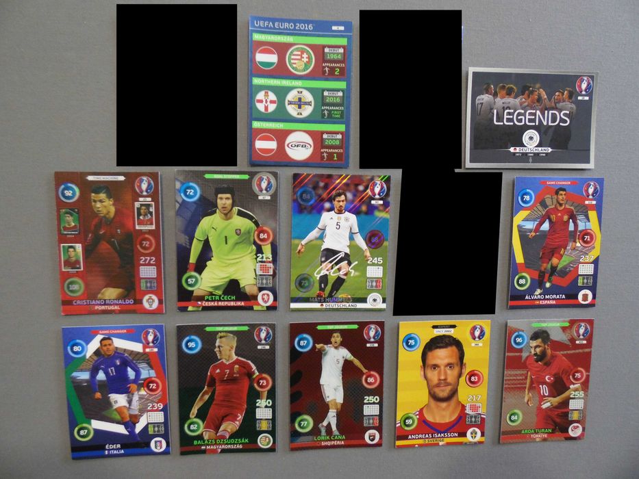 Cartas Uefa Euro 2016 Adrenalyn XL Panini