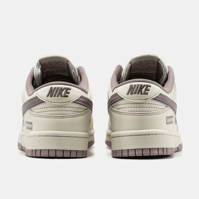 Кросівки Nike SB Dunk Low x Supreme Beige/Lilac premium | Кроссовки Найк чоловічі жіночі