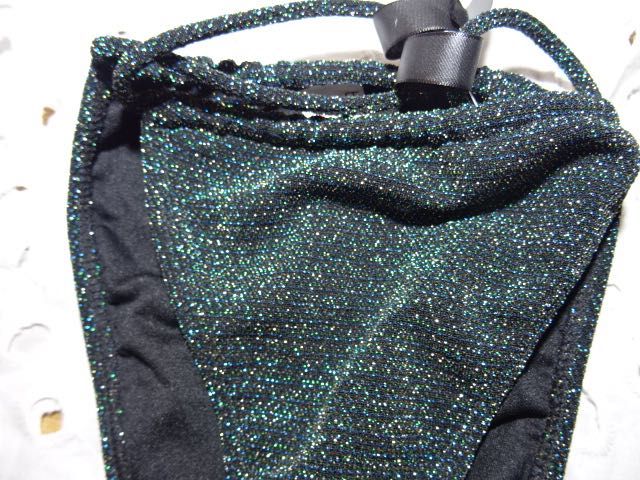 Boohoo dol bikini brokatowe S-M