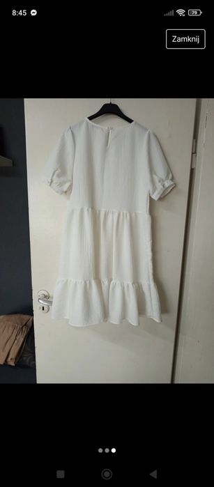 Sukienka letnia biała