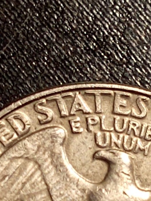 ¼ dólar 1985 - P - Estados Unidos  da America - Soberba - Com erro!