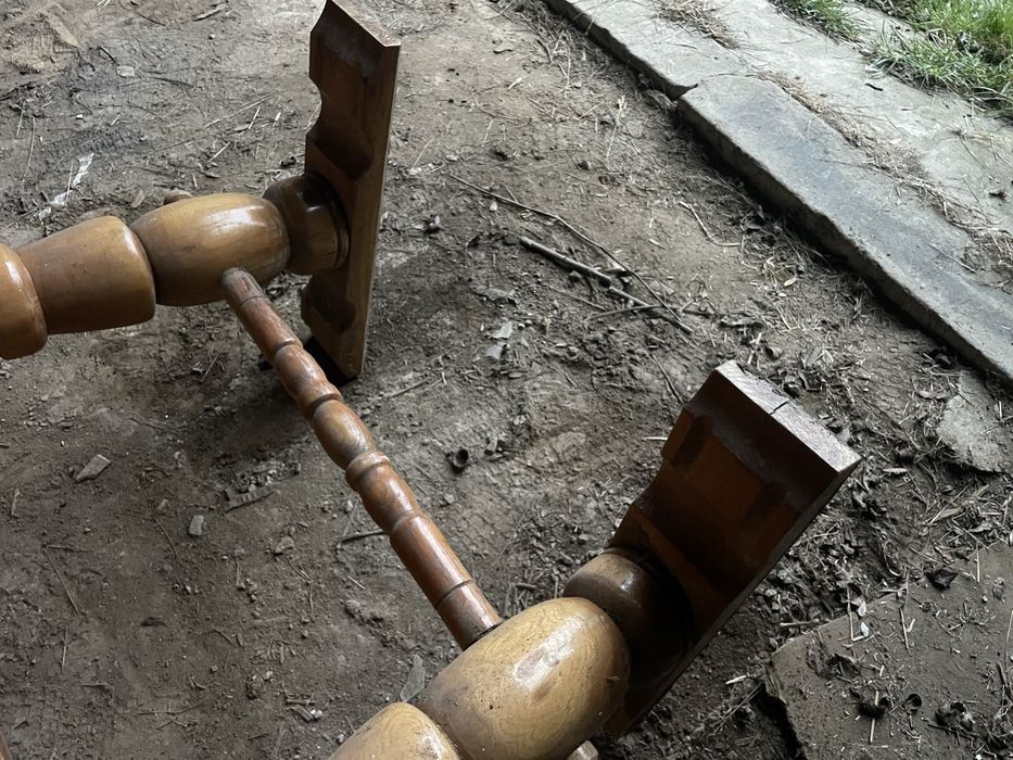Start drewniany stół ława podstawa z litego drewna