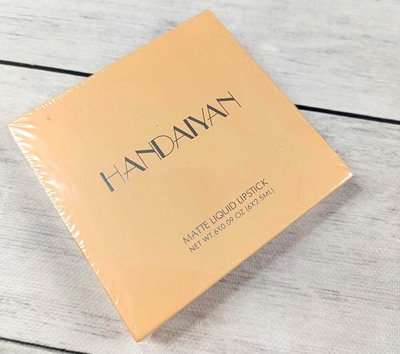 Zestaw 6 matowych pomadek