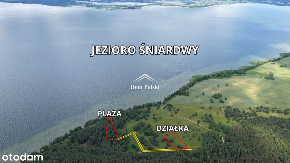 Działka 3182m2 nad Jeziorem Śniardwy- Kwik,gm.Pisz