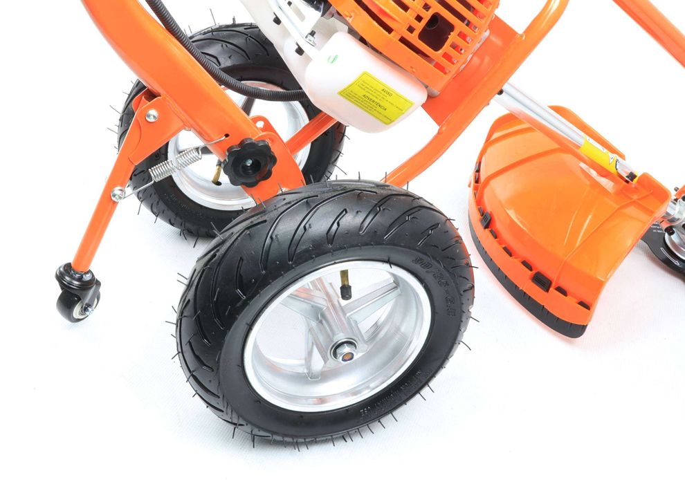 Roçadora Rodas 52cc + Disco + Bobine Fio - NOVAS