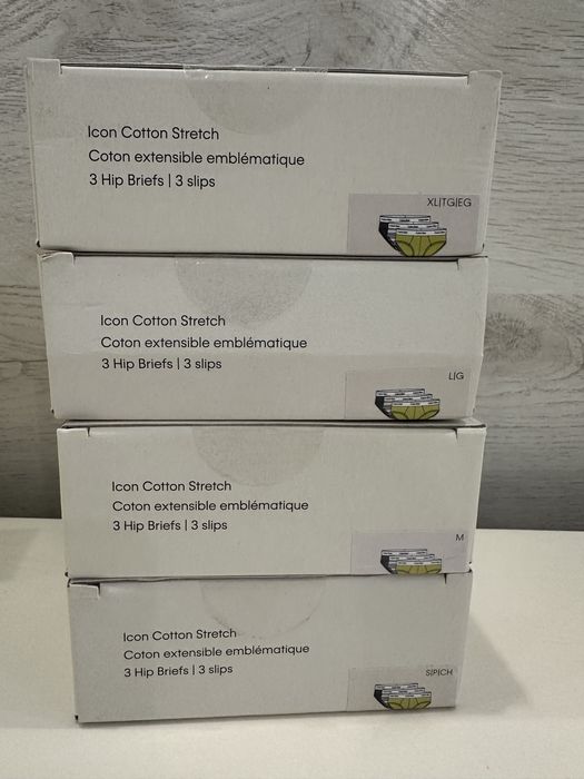 Набір чоловіча труси бріфи Calvin Klein упаковка 3штуки