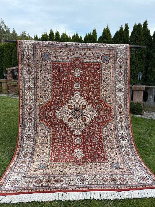 Ręcznie tkany kaszmirowy dywan perski Indo Ghoum 320x200 gal. 27 tys