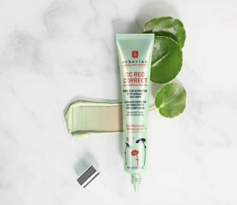Матуючий CC крем Erborian Red Correct