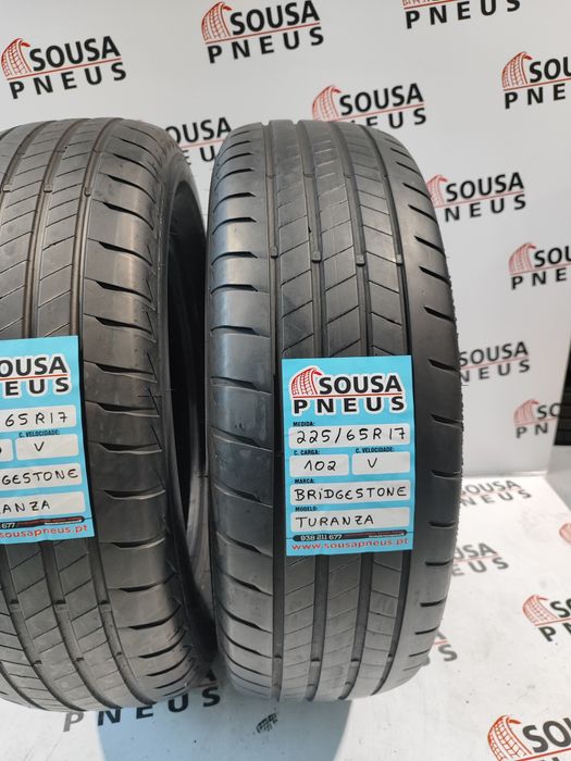 2 pneus semi novos 225-65R17 Bridgestone - Oferta dos Portes