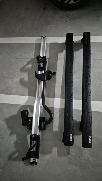 Barra e suporte Thule para bicicleta