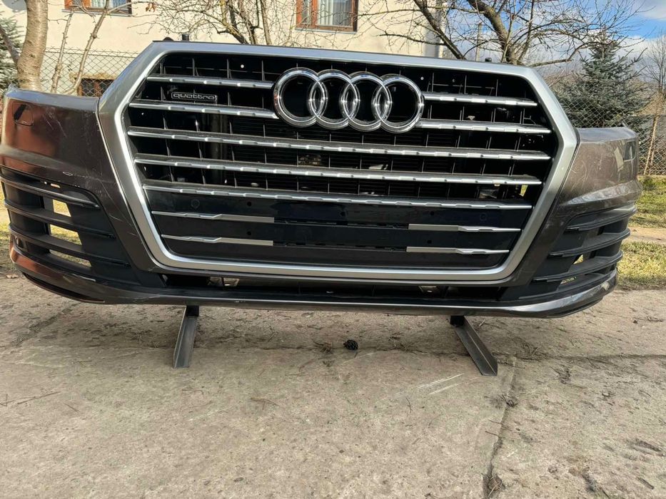 Морда в зборі AUDI Q7 4M бампер установ на панель радіаторів