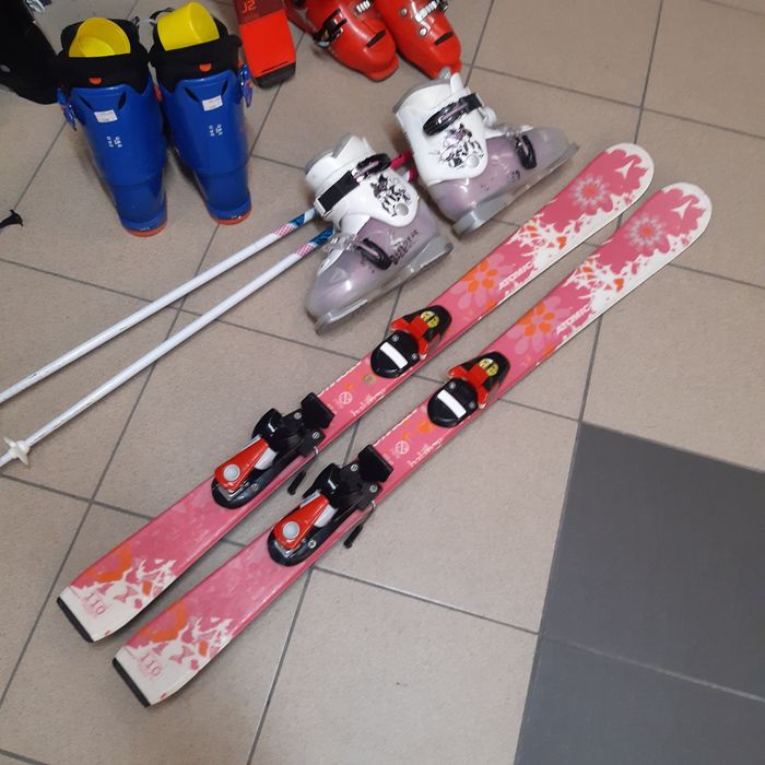 narty Atomic 110cm+buty Dalbello 21.5cm