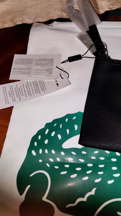 Bolsa de mao lacoste