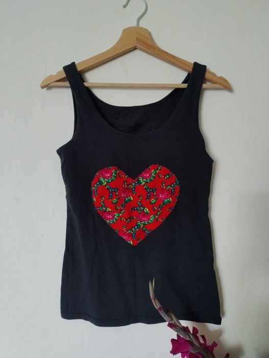 Koszulka damska bez rękawów