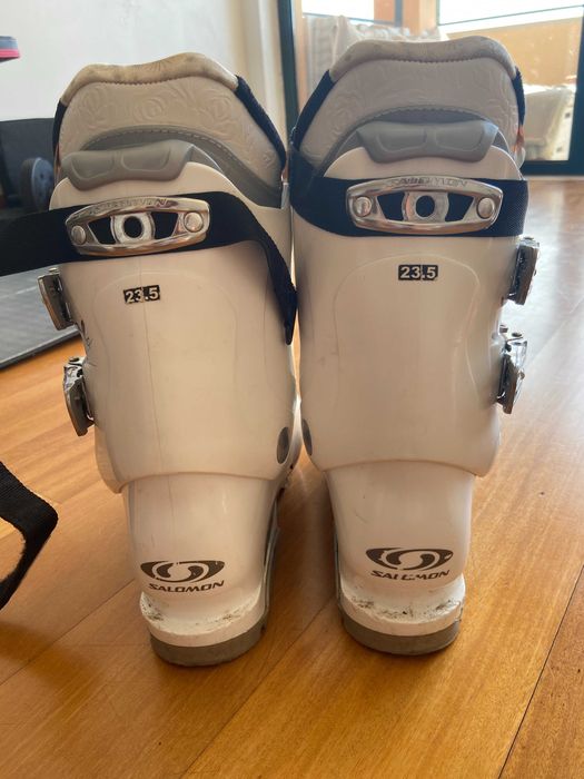 Botas de Ski Salomon Divine 6 (Tam. 36.5/37) + Mala Transp.