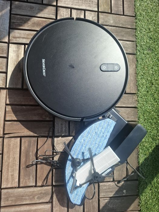 Robot sprzątający 2w1 Silvercrest (odkurzanie i mopowanie) – użyty raz