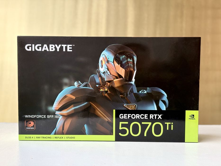 Відеокарта Gigabyte GeForce RTX 5070 Ti WINDFORCE SFF 16G — нова