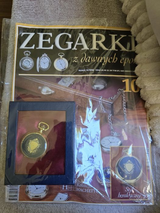 Zegarki kieszonkowe z kolekcji Hachette – Zegarki z dawnych epok