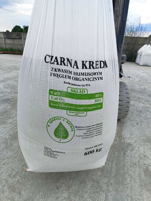 CZARNA KREDA Jeziorna Typ 07A | kwas humusowy | PROMOCJA 24t +1 BB GRATIS