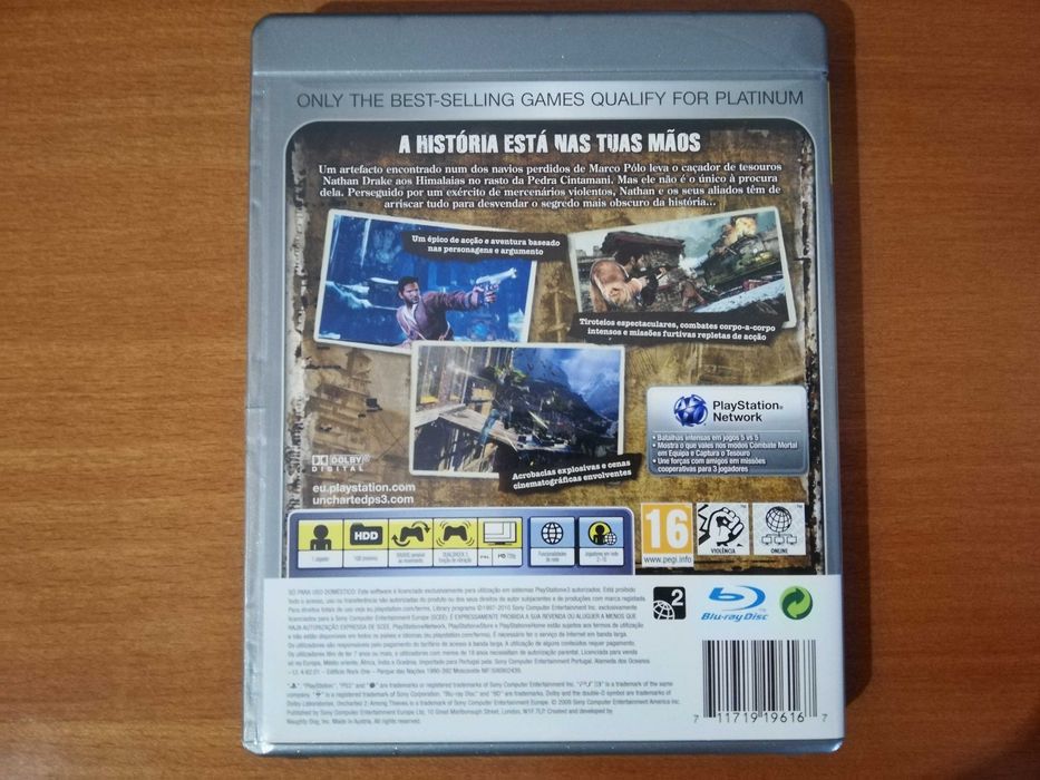 Uncharted 2 - Among Thieves [PS3] - Completo