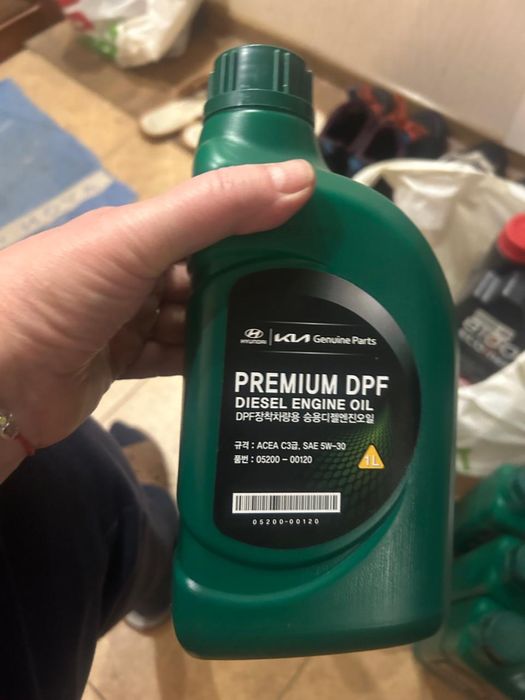 Масло Mobis hyundai kia Premium DPF 1L 520000120 , 6L 520000620