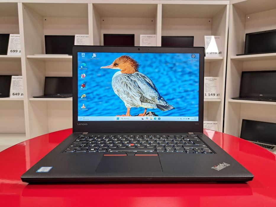 14" Laptop Lenovo ThinkPad T470 i5 8GB 256SSD Win11 HDMI USB-C Kamera
