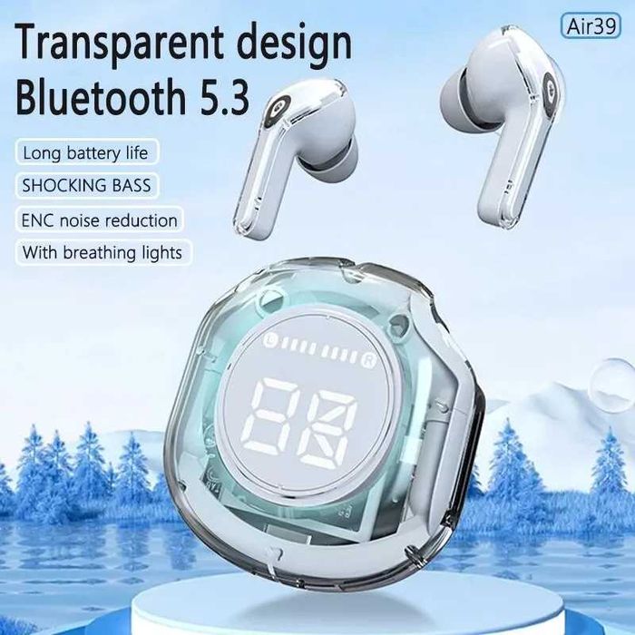 Auriculares  Air 39 [Fones] Bluetooth Sem Fios **TOTALMENTE NOVOS**
