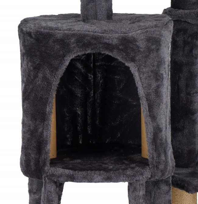 Drapak dla Kota Legowisko Duży Domek Zabawka Słupek Sizal Budka 5 Poz.