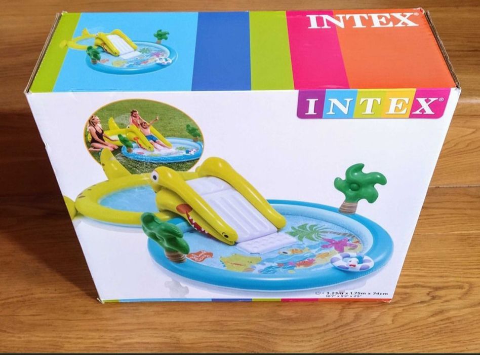 Wodny plac zabaw nowy basen intex okazja duzy