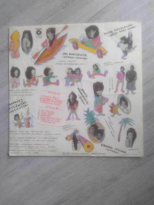 LP3 , płyta winylowa.